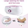 Paraffin Wax Machine for Hand and Feet, Helps Relieve Arthritis & Muscle Stiffness, 0-60 Adjustable Temperature, 4L Large Capacity Paraffin Heater for Professional Spa & Arthritis Treatment at Home(B view 4