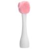 aqxreight Handheld Silicone Face Brush DIY Mixing Stick Makeup Cleansing Brush to and It Face BrushSilicone BrushHandheld BrushSilicone BrushFace ToolCle (Pink and White Single Head) view 1