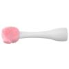 aqxreight Handheld Silicone Face Brush DIY Mixing Stick Makeup Cleansing Brush to and It Face BrushSilicone BrushHandheld BrushSilicone BrushFace ToolCle (Pink and White Single Head) view 2