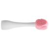 aqxreight Handheld Silicone Face Brush DIY Mixing Stick Makeup Cleansing Brush to and It Face BrushSilicone BrushHandheld BrushSilicone BrushFace ToolCle (Pink and White Single Head) view 3
