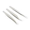 1. 3Pcs Stainless Steel Eyelash Tweezers Set with Blackhead Extractor for Home & Salon Use2. Professional Eyelash Extension Tweezers & Blackhead Remover Kit with Rose Gold Storage view 2