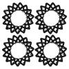 4pcs Ponytail Hair Clip Set - Expandable Simple Strong Grip Plastic Ponytail Holder Clip for Daily Use, Bird Nest Hair Clip, Stylish and Elegant Hairpin for Women Girls view 1