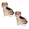 2PCS Mini Labrador Hair Clips,Novelty Dog Claw Clips,Animal Shape Hair Clips,Acetate Hair Clip for Girls,Small Claw Barrettes for Women (Labrador) view 1