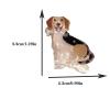 2PCS Mini Labrador Hair Clips,Novelty Dog Claw Clips,Animal Shape Hair Clips,Acetate Hair Clip for Girls,Small Claw Barrettes for Women (Labrador) view 2
