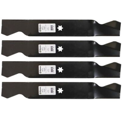 4 Mulching Blades fit Replacement for Cub Cadet 742-04126 742-0616A-0637 MTD 942-0616 942-0616A