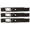 3 Standard Blades fit Replacement for Dixie Chopper 30227-50X Iron & Silver Eagle for Classic X view 1