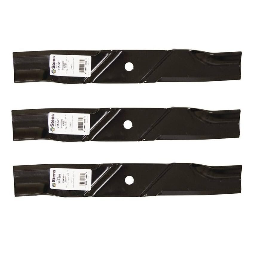 3 pk Blade Fits Replacement for Dixie Chopper 30227-50X 3022750X 2550KW 2750EFI