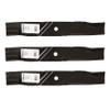 3 pk Blade Fits Replacement for Dixie Chopper 30227-50X 3022750X 2550KW 2750EFI view 1