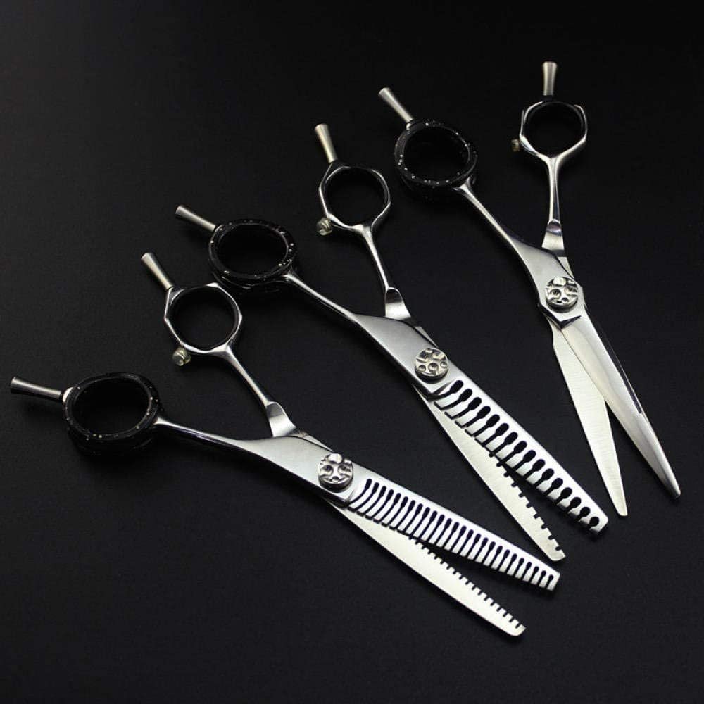 440c Hair Cutting Scissors, Stainless Steel Double-Sided Thinning Scissors, Ergonomic Hairdressing Scissors, Professional-Grade Hair Cutting Scissors, Salon Home Dual-Purpose Scissors