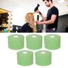 5 Rolls Disposable Barber Paper Neck Strips with Elastic Stretch for Hairdressing & Beauty Salons view 3