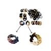137 Pcs Hair Ties with Seamless High Elastic in Ponytail Holders Kit that don't Damage your Hair (6 Styles) view 2