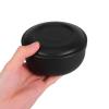 Amosfun Stainless Steel Shaving Bowl with Lid Travel Friendly Metal Shave Cup for Men Moisture Retaining Soap Holder Brush Stand Compact Grooming Accessory for Home Travel view 4