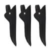 3PCS Stylist Scissors Pouch Minimalist PU Leather Barber Hair Shears Bag for Hair Salons and Barbershops view 3
