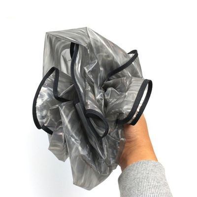Beatifufu Grey Hairdressing Cape Short Styling Smock for Barbershop Home Use DIY Hair Dye Shawl Easy Clean Non Sticky Design Protects Clothing During Hair