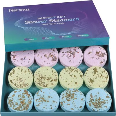 Shower Steamers Aromatherapy Birthday Gifts for Women-12 Pack Mothers Day Gifts,Gifts for Grandma,Wife,Mothers,Stress Relief and Relaxation Gifts for Women and Men