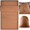 Irenare Self Tan Sleep Sack Reusable Body Self Tanners Lightweight Breathable Tanning Sleeping Sac for Bed Travel Sleeping Bag(Brown) view 1