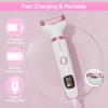 Electric Razor for Women, 4-in-1 Bikini Trimmer & Body Shaver for Nose Hair Face Eyebrow Arms Legs Armpit Underarm Pubic Area, Rechargeable Wet/Dry Painless Hair Removal view 4