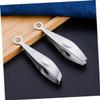 Cabilock 2-Piece Kitchen Tweezers Set Metal Cooking Tweezers for Chicken Plume and Goose Hair Removal Compact and Portable Kitchen Accessories view 4