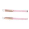 WRITWAA 2Pcs Pink Eye Shadow Brushes for Women Professional Makeup Tool Style Eyeshadow Applicators for Deep Cleaning and Makeup Skin Friendly Beauty Brushes view 1
