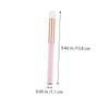 WRITWAA 2Pcs Pink Eye Shadow Brushes for Women Professional Makeup Tool Style Eyeshadow Applicators for Deep Cleaning and Makeup Skin Friendly Beauty Brushes view 2