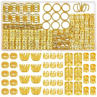 110pcs Crystal Loc Adornment Hair Wire Dreadlock Jewelry Decoration For Braids And Twists