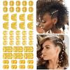 110pcs Crystal Loc Adornment Hair Wire Dreadlock Jewelry Decoration For Braids And Twists view 3