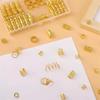 110pcs Crystal Loc Adornment Hair Wire Dreadlock Jewelry Decoration For Braids And Twists view 4