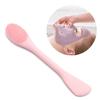 ARTSEWPLY 4Pcs Silicone Facial Brush Double Head Cleansing and Makeup Easy to Carry Skin Friendly Scrubber for Face Cleaning Mixed Colors view 1