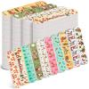 100 Pack Christmas Mini Nail Files Gifts Bulk Holiday Mini Emery Boards Double-Sided Christmas Party Nail Files Favors Bulk Stocking Stuffers for Employee Appreciation Teacher Staff Coworkers view 1