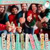 100 Pack Christmas Mini Nail Files Gifts Bulk Holiday Mini Emery Boards Double-Sided Christmas Party Nail Files Favors Bulk Stocking Stuffers for Employee Appreciation Teacher Staff Coworkers view 3