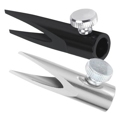 Happyyami Dual-Sided Makeup Pencil Sharpener 2-Piece Metal Eyeliner Sharpeners Shaped Slot for Gel Pencils Cosmetic Tool for Women