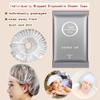 50Pcs Luxury Individually Wrapped Multipurpose Travel Disposable Shower Caps; clean and hygienic SPA Sauna Bath Caps Hair Hat;Hair Processing Caps for Hair Treatment,Travel,Hotel,Home, Daily Use view 2