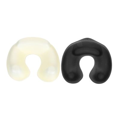 FOYTOKI Hair Salon Neck Tray Set 2pcs Sponge Hair Perming Containers Shoulder Catcher Sturdy Shampoo Tray for Salon Use