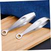 BIUDECO 2pcs Compact Goose Tweezers Set Kitchen Food Tweezers Convenient Reusable Cooking Tongs for Removing Duck and Poultry for Home Use view 4
