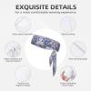 Supdreamc Headbands for Women Men Non Slip Sport Headbands Sweatbands Elastic Hair Bands for Yoga Running Fitness Gym (Watercolor Flower Abstract Herbs Blossoms) view 4