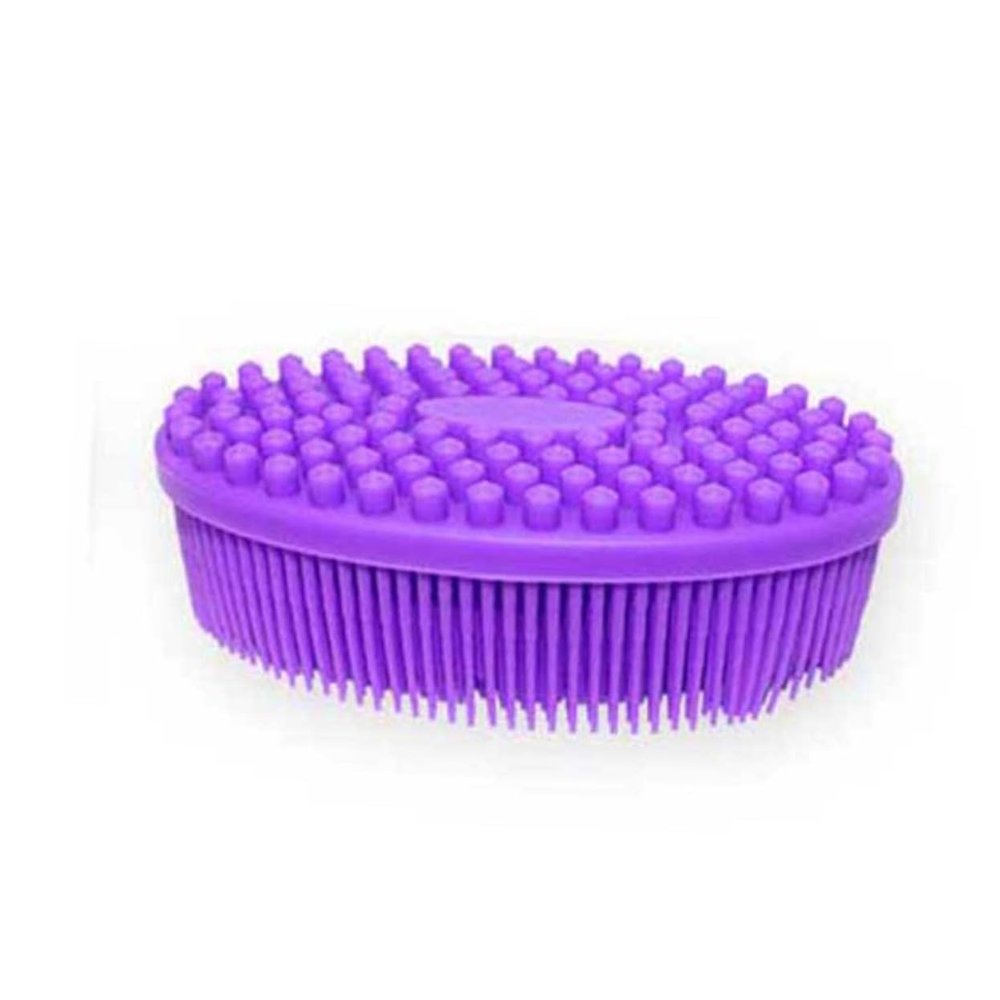 ARTSEWPLY Silicone Shower Brush for Body Washing Bath Scrubber Soft Bristles Exfoliating Bath Brush for Adults for Scalp and Massage