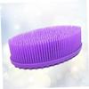 ARTSEWPLY Silicone Shower Brush for Body Washing Bath Scrubber Soft Bristles Exfoliating Bath Brush for Adults for Scalp and Massage view 2