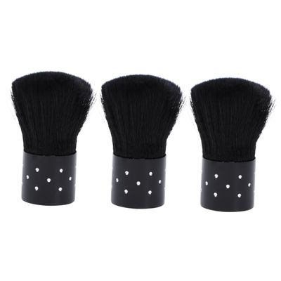 EPIGEIST 3PCS Nail Dust Brush Set Soft Hair Cleaning Brushes for Nail Art Portable Mushroom Design for Salon Home Use for Makeup Professionals and Cosmetology