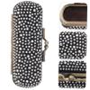 FOMIYES Elegant Lipstick Holder Case Antique Bronze Metal Lipstick Storage Organizer Mirror for Purse Travel Cosmetic Bag for Women view 4