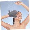 EPIGEIST 2Pcs Exfoliating Bathing Gloves Thickened Portable Body Scrubber for Sauna and Shower Comfortable Felt Mitts for Skin Cleansing and Exfoliation for Dry Skin Care view 4