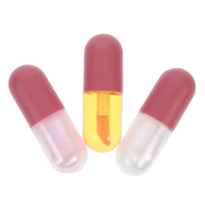 LOLIPPYY 3Pcs Shimmering Moisturizing Lip Oils Set Plumping Lip Gloss for Hydration Portable Care for Skin Types Enhances Color Subtle Shine