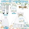 50 Sets A Little Pumpkin Hand Cream Bulk Baby Shower Party Favors for Guests Bridal Shower Thank You Valentine's Gifts Travel Size Hand Lotion Bulk for Party Supplies(Blue) view 2