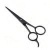MOKKHNB Stainless Steel Beard Scissors for Precision Grooming Eyebrow Hairdressing Scissors Daily Use Accessory Black view 3