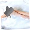 BESTYASH 2Pcs Bathing Gloves for Exfoliation Soft Felt Sauna Mitts Comfortable Body Scrubbers for Spa and Shower for Deep Clean and Skin Care view 4