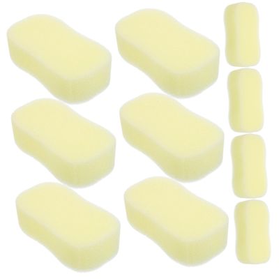 Cabilock 20PCS Hair Sponge Cleaning Brush Set Soft Foam Hair Removal Tool for Barbers Portable Beard Sponge for Men and Salon Use