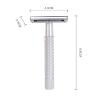 1 Blade Razors for Women, Double Edge Razor with Double Edge Razor Blades for Women & Men, Reusable Shaving Kit view 2