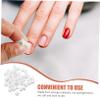 BATHVEVE 100Pcs Nail Sponges for Manicure Nail Art Soft Square Cosmetic Sponge for Blending Gradient Effects Travel Makeup Tool view 3