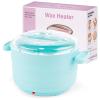 Silicone Wax Warmer for Hair Removal, Foldable Hot Wax Melter Machine for Hard and Soft Wax Beads, 18.6oz Electric Waxing Kit Silicone Heater Pot for Full Body, Legs, Face, Eyebrows & Bikini view 1