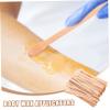 Ipetboom 100Pcs Wax Applicators for Body Hair Removal Lightweight Wooden Easy to Use Single Use Wax Wands for Nose Hair Waxing view 3