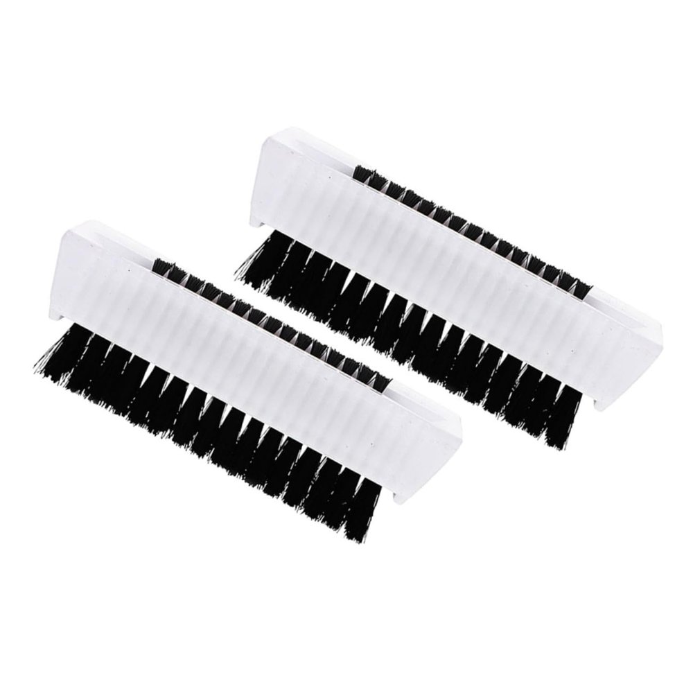Beaupretty 2Pcs Multi Function Nail Brush Dual Sided Cleaning Brushes for Fingernails and Toenails Soft Bristles Comfortable Use for Home and Salon Cleaning